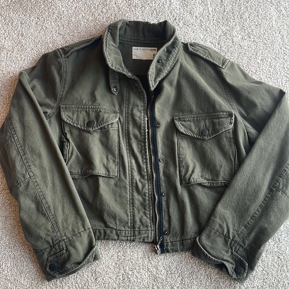 Rag & Bone Cropped Military Jacket - Picture 3 of 8